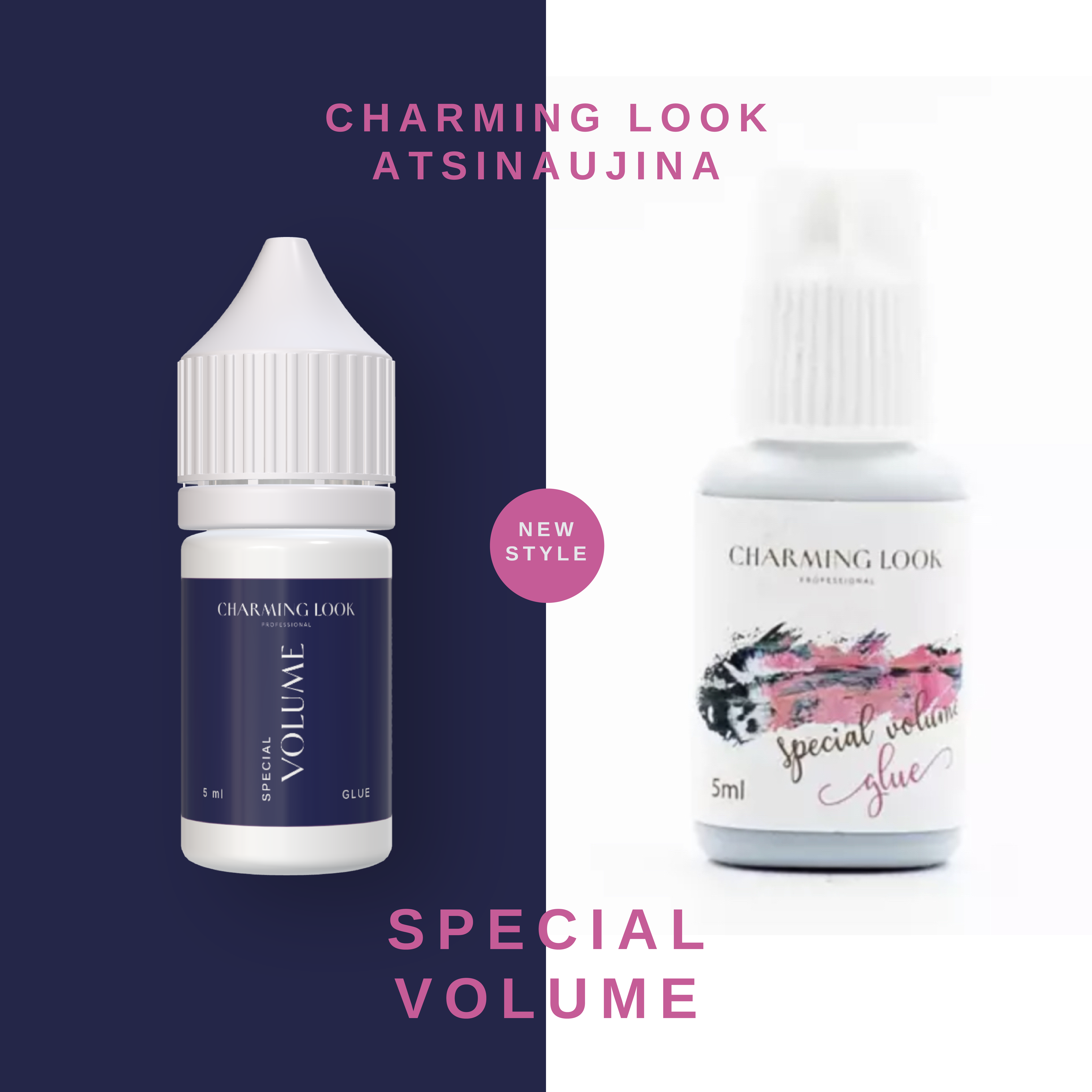 special volume klijai blakstienu priauginimui