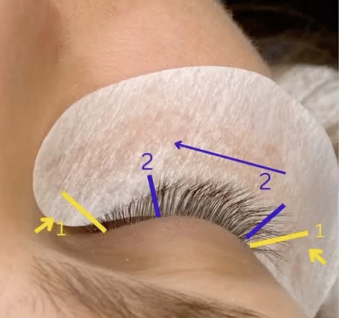 express blakstienų priauginimas